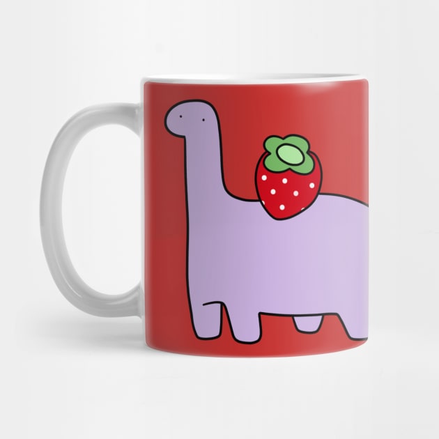 Strawberry Long Neck Dino by saradaboru